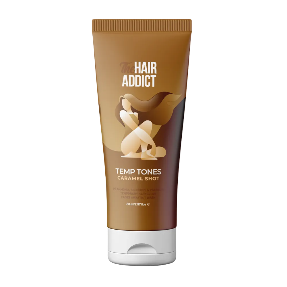 The Hair Addict Temp Tones Caramel Shot