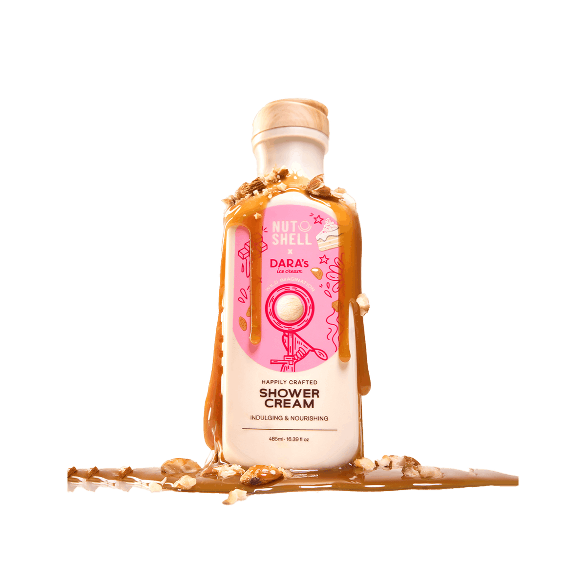 Nutshell x Dara's Shower Cream 485Ml