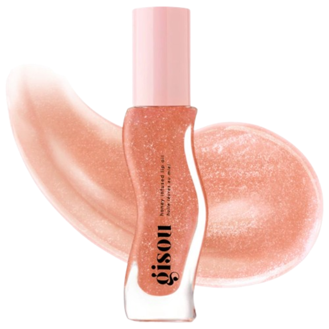 Gisou Honey Infused Lip Oil Glazed Plum 8Ml