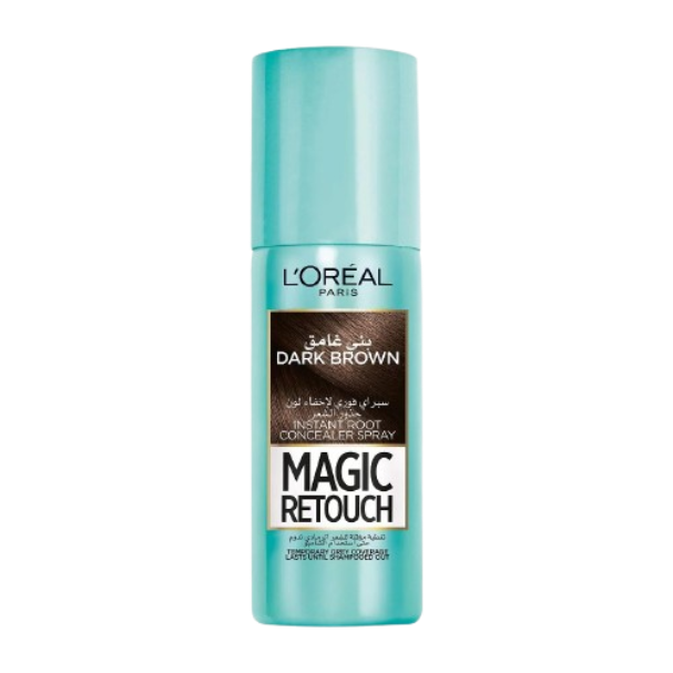 Loreal Magic Retouch Instant Root Concealer Dark Brown Hair Color Spray 75Ml