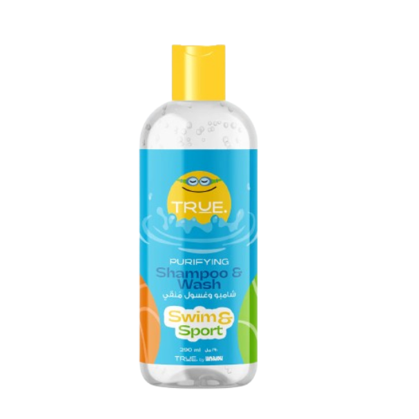 True By Lanalou Purifying Shampoo & Wash Swim & Sport 250Ml