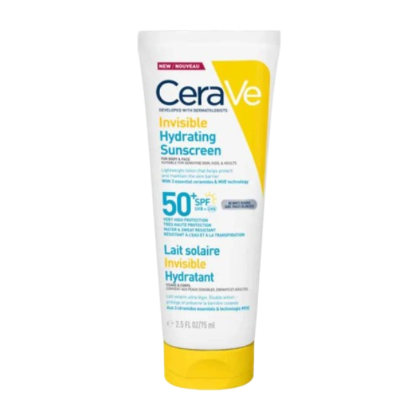 واقي الشمس المرطب غير المرئي SPF50+ من سيرافي 75 مل