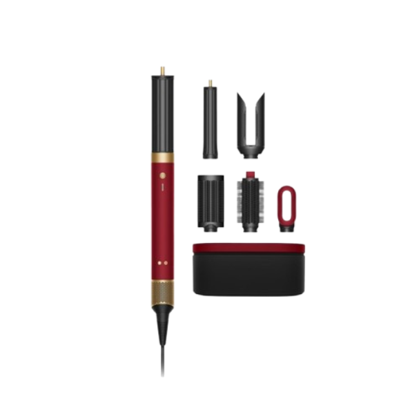 Dyson Airwrap HS09 Multi-Styler And Dryer Co-anda2x Straight & Wavy - Red/VelvetGold