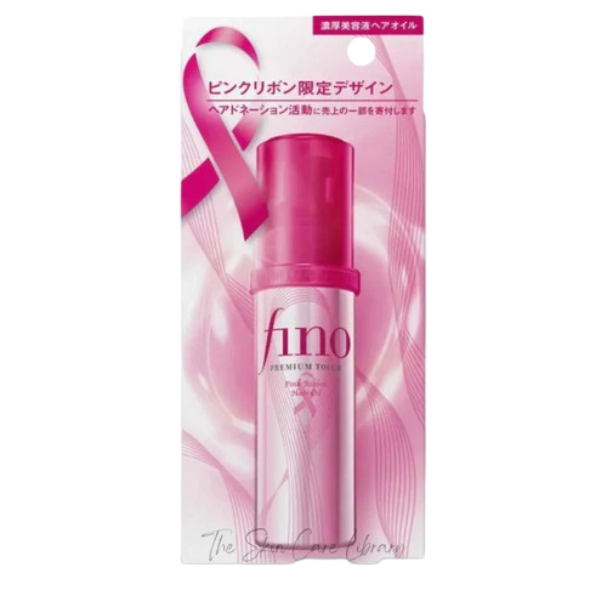 Fino Premium Touch Pink Ribbon Hair Oil 70Ml
