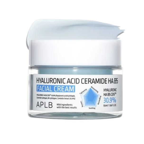 APLB Hyaluronic Acid Ceramide Ha B5 Facial Cream 55Ml
