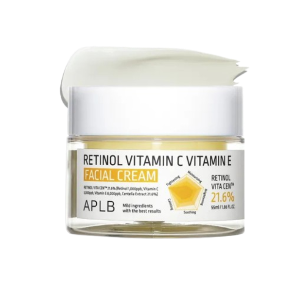 APLB Retinol Vitamin C Vitamin E Facial Cream 55Ml