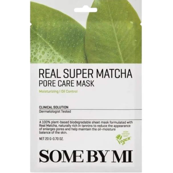 Some By Mi Real Super Matcha Pore Care Mask