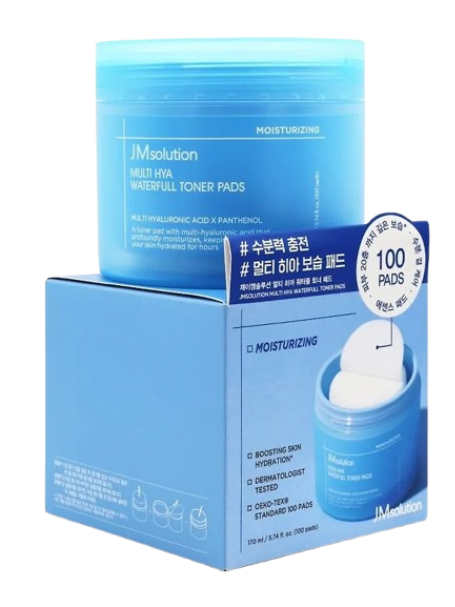 JMsolution Multi-Hya Waterful Toner Pads 100pcs