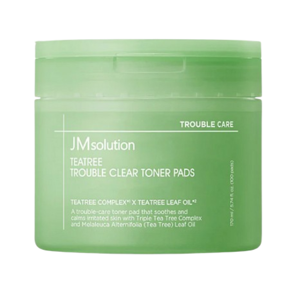 JMsolution Tea -Tree Trouble Clear Toner Pads 100pcs