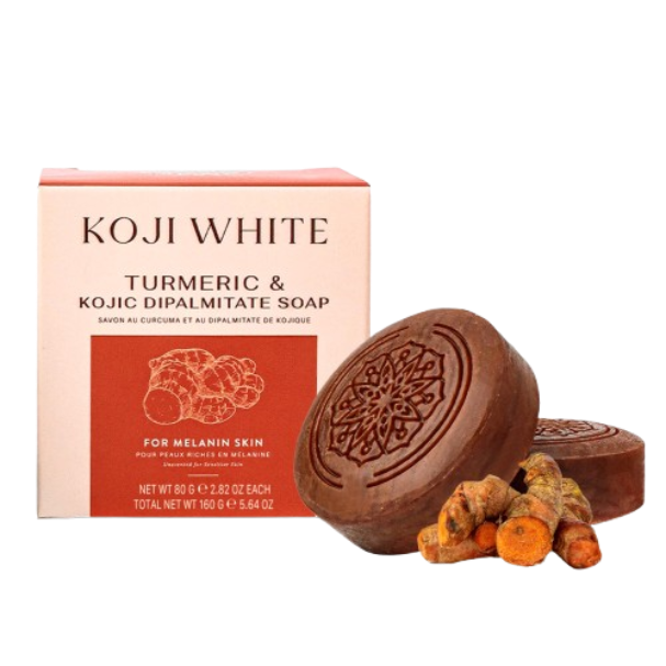 Koji White Turmeric & Kojic Acid Dipalmitate Soap 2Pcs 100g