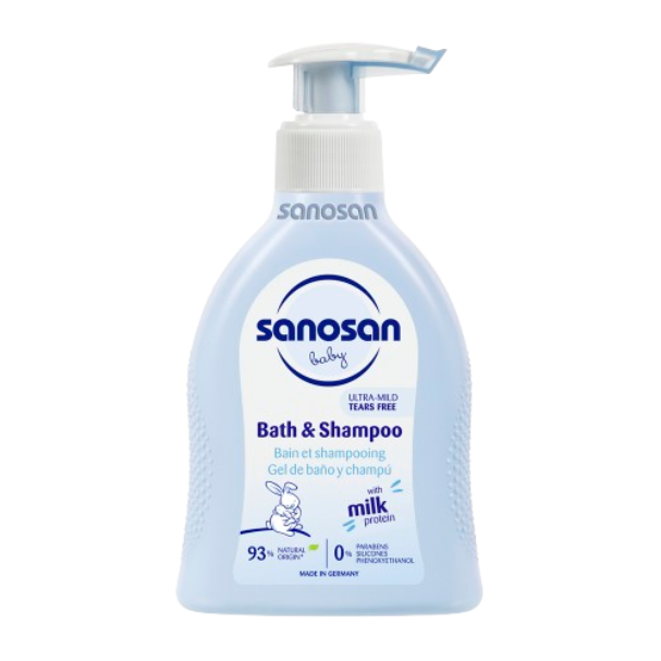 Sanosan Bath & Shampoo 200Ml