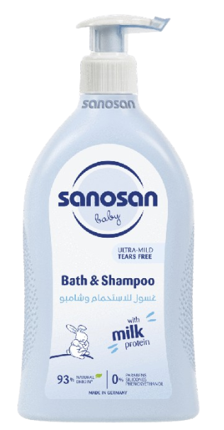 Sanosan Bath & Shampoo 500Ml