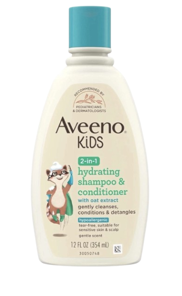 Aveeno Kids 2 in 1 Hydrating Shampoo & Conditioner 354Ml