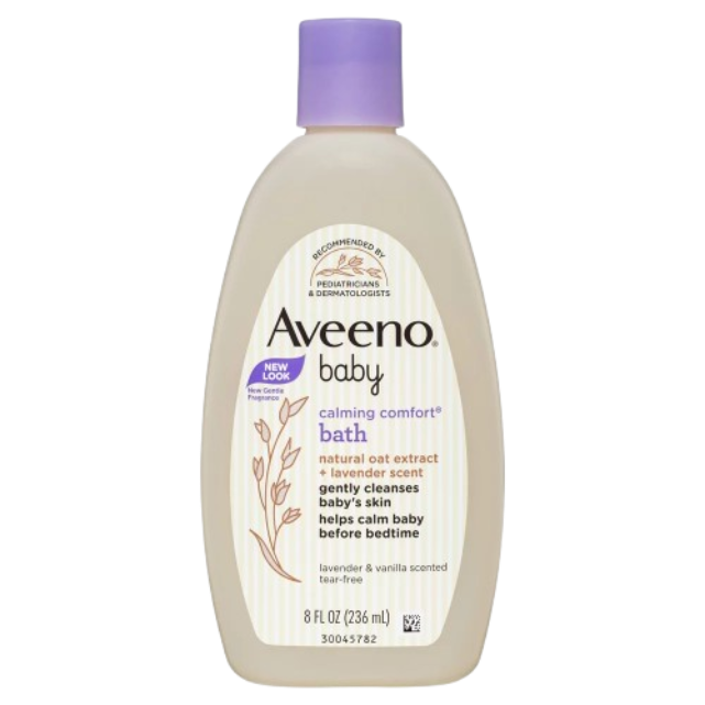 Aveeno Baby Calming Comfort Bath with Relaxing Lavender & Vanilla Scent 236Ml
