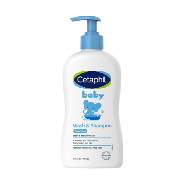 Cetaphil Baby Wash & Shampoo 400Ml
