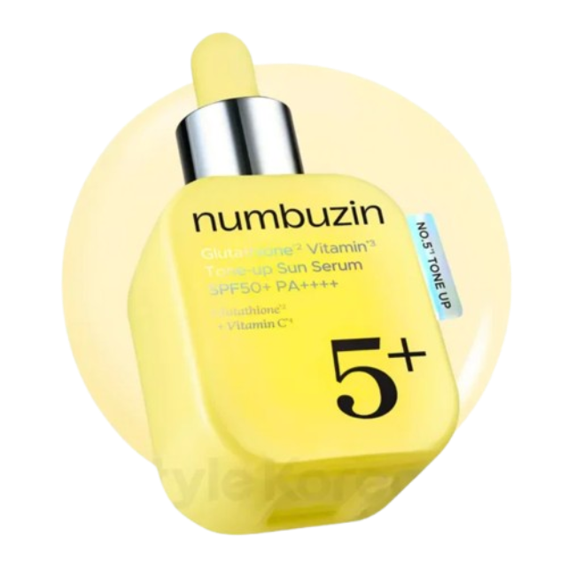 Numbuzin No.5 Glutathione Vitamin Tone Up Sun Serum 30Ml