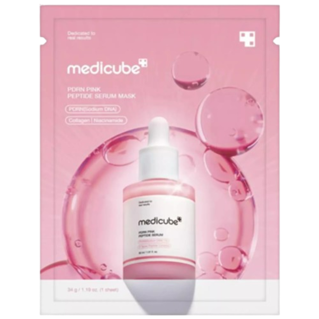 Medicube PDRN Pink Peptide Serum Mask 1ea 34g