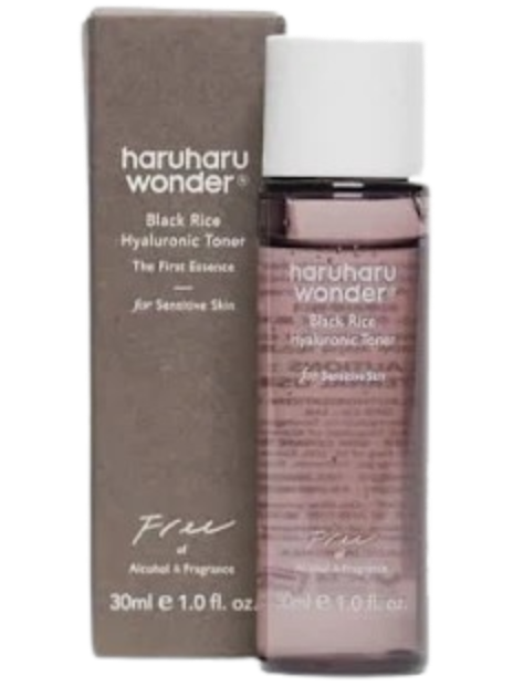 Haruharu Wonder Black Rice Hyaluronic Toner Fragrance Free 30Ml