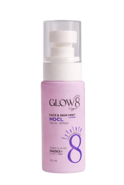Glow8 Face & Skin Mist HOCL Facial Spray 50Ml