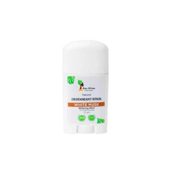 Raw African White Musk Deodorant Stick 75g