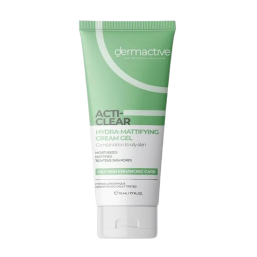 Dermactive Acti-Clear Hydra-Mattifying Cream Gel 50Ml