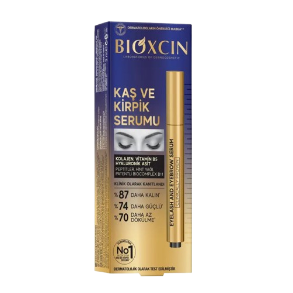 Bioxcin Eyebrow and Lash Serum for Hair Density & Growth 3Ml