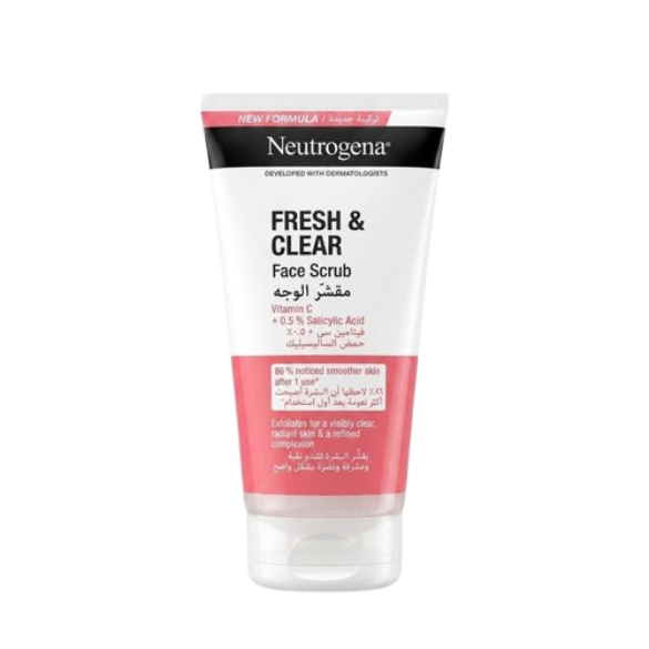 Neutrogena Fresh & Clear Face Scrub 150ml