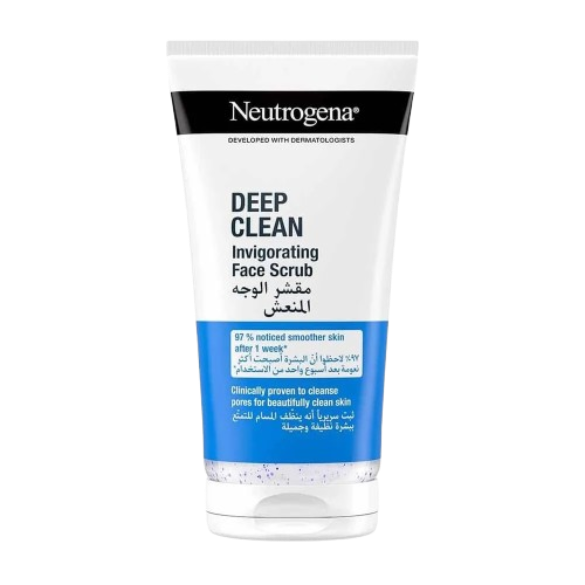 Neutrogena Deep Clean Invigorating Face Scrub 150Ml
