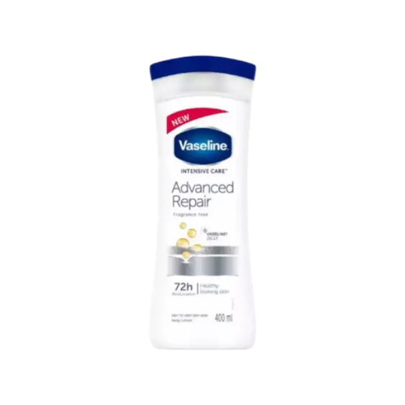 Vaseline Advanced Repair Fragrance Free Body Lotion 400Ml