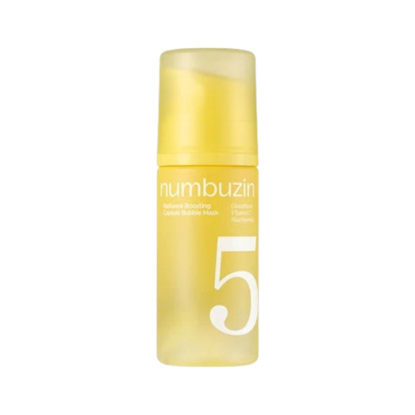 Numbuzin No.5 Radiance Boosting Capsule Bubble Mask 85Ml