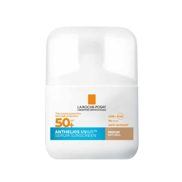 La Roche-Posay Anthelios UVAir SPF50+ Serum Sunscreen Tinted Medium 50Ml