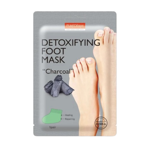 Purederm Charcoal Detoxifying Foot Mask 17g