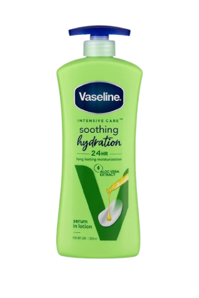 Vaseline Intensive Care Soothing Hydration Aloe Body Lotion 600Ml