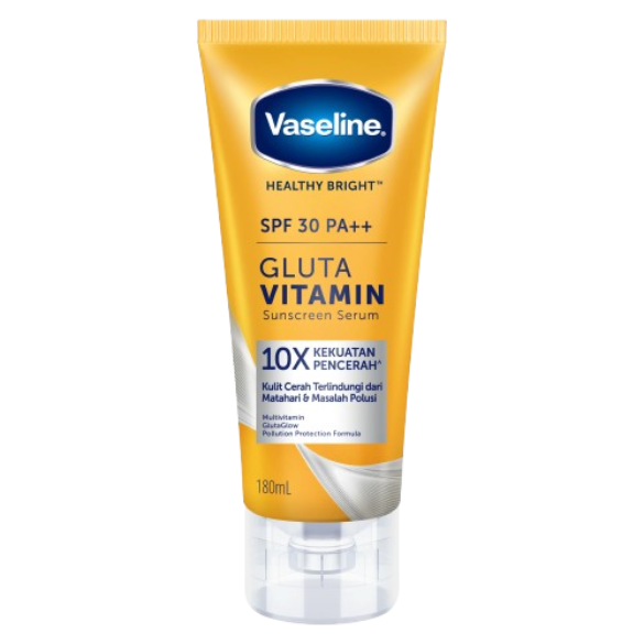 Vaseline Healthy Bright Gluta Vitamin Sunscreen Serum SPF30 180Ml