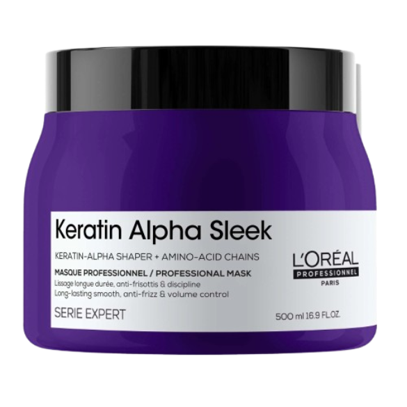 L'Oreal Professionnel Serie Expert Keratin Alpha Sleek Mask 500Ml