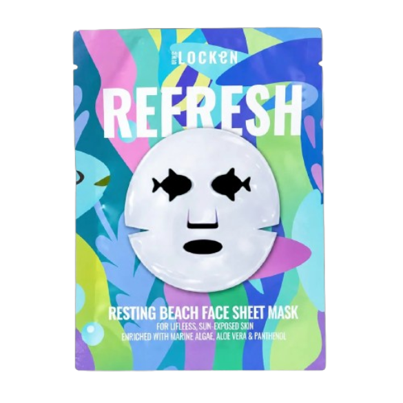Locken Refresh Resting Beach Face Sheet Mask 1 Sheet