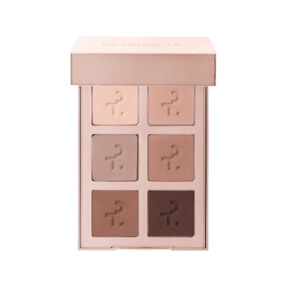 Patrick Ta Major Dimension Essential Artistry Edit Eyeshadow Palette Cool Taupe 10.8g