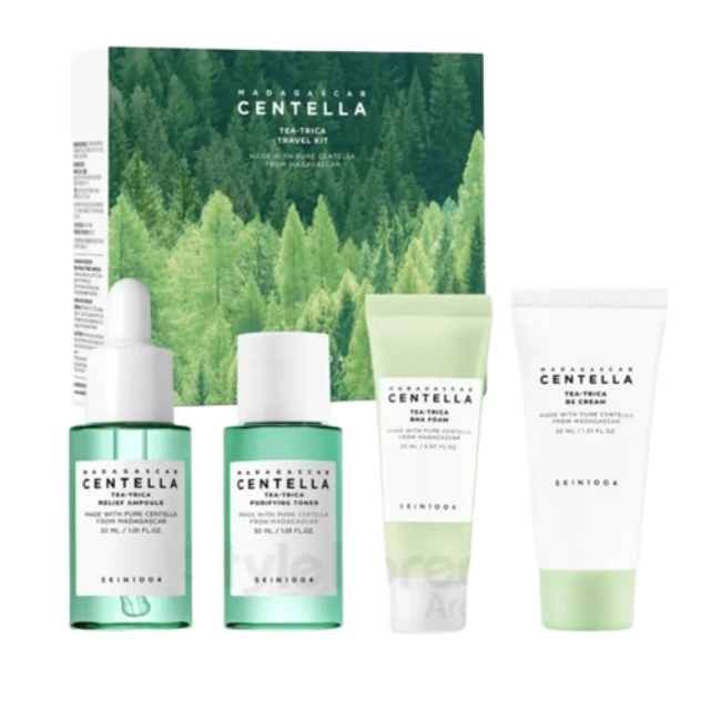 Skin1004 Madagascar Centella Tea-trica Travel Kit