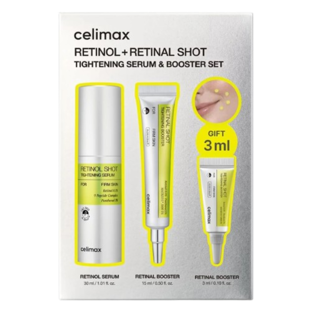 Celimax The Vita A Retinal Shot Tightening Booster + Retinol Serum Set
