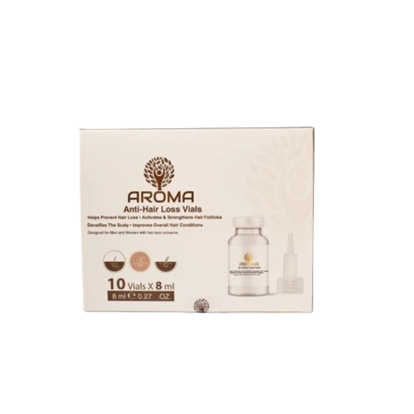 Aroma Anti-Hair Loss Vials 10 Vials*8Ml