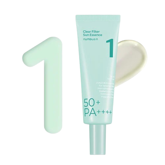 نومبوزين رقم 1 فلتر شفاف صن ايسنس SPF50+ PA++++ 50 مل