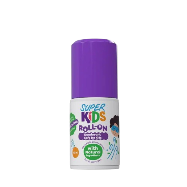 Super Kids Fragrance Free Scent Roll-On Deodorant 30Ml