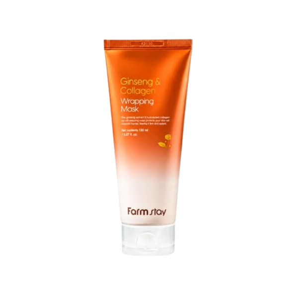 Farmstay Ginseng & Collagen Wrapping Mask 150Ml