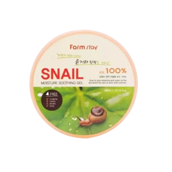 Farmstay Moisture Soothing Gel Snail 300Ml