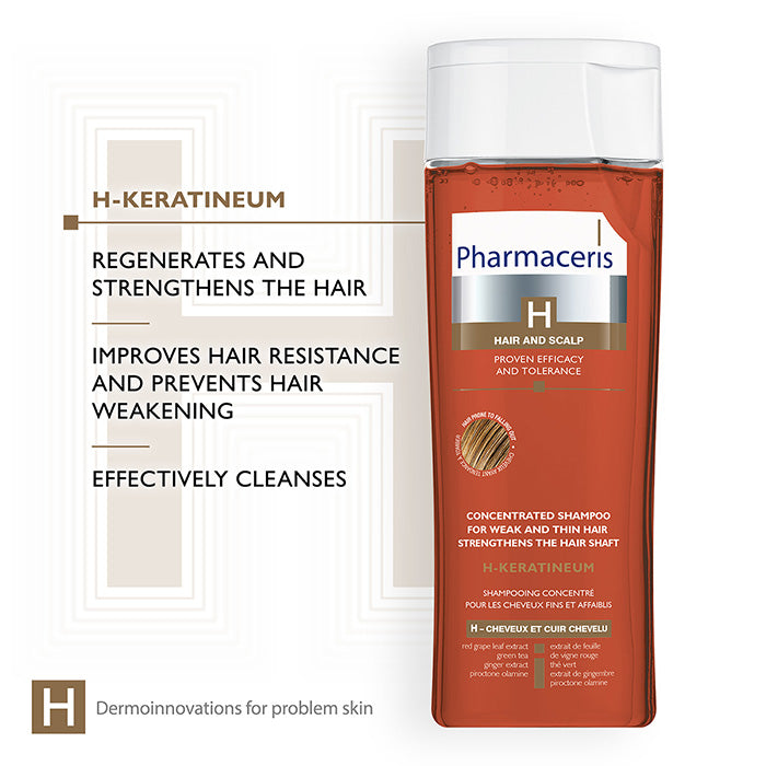 Pharmaceris H-Keratineum Concentrated Strengthening Shampoo 250Ml