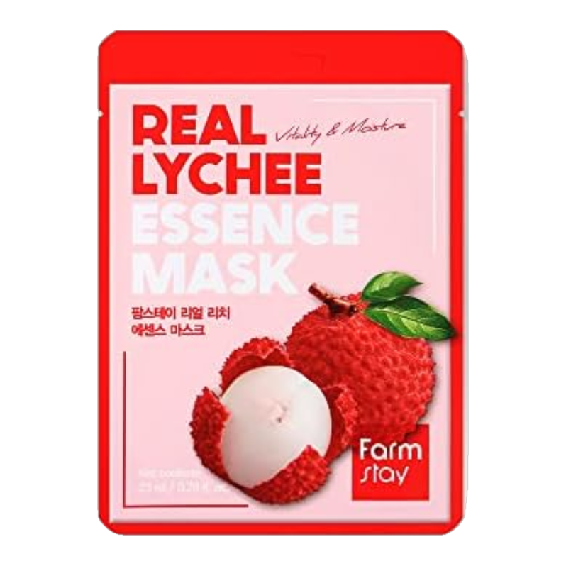 Farmstay Real Lychee Essence Mask 23Ml
