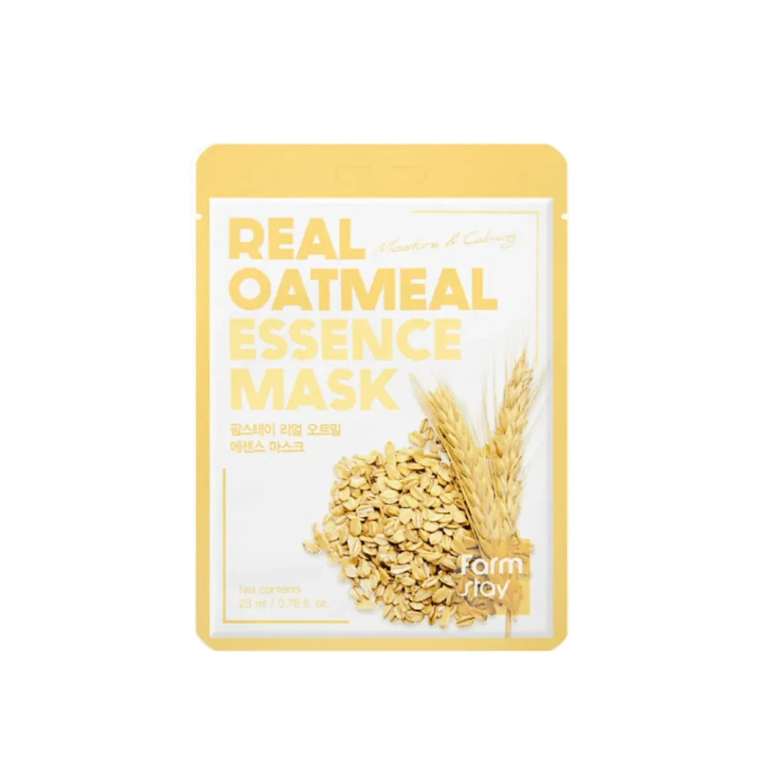 Farmstay Real Oatmeal Essence Mask