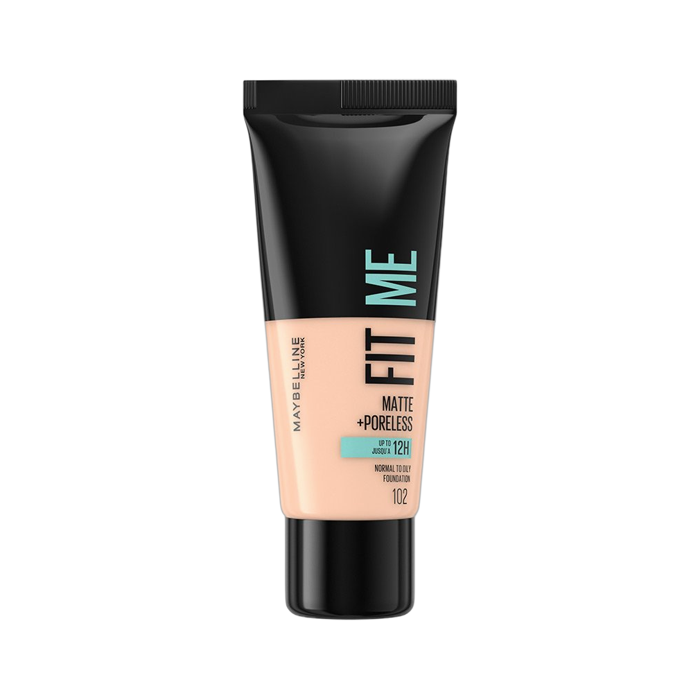 Maybelline Fit Me Matte + Poreless Foundation No.102 - Fair Ivory