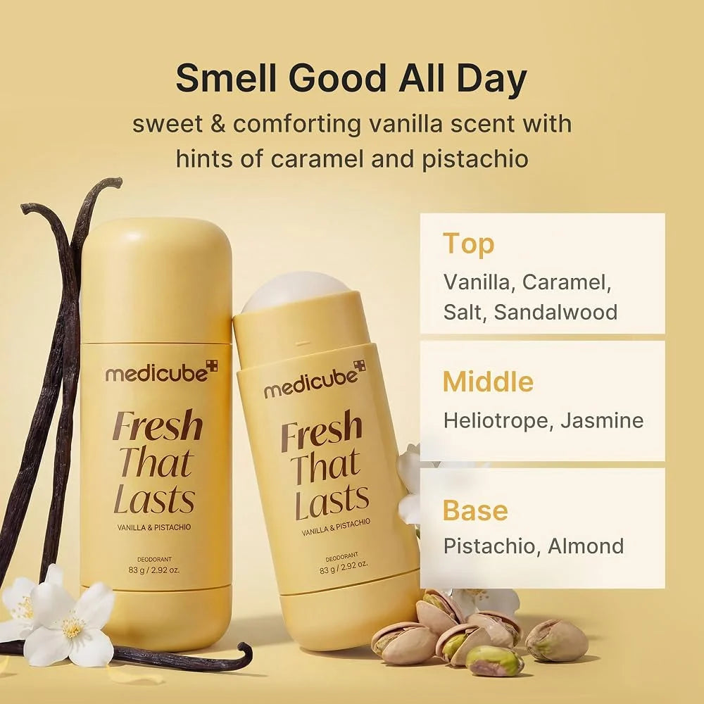 Medicube Deodorant Fresh That Lasts Vanilla & Pistachio 83g