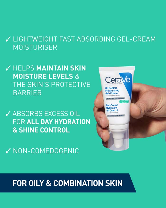 Cerave Oil Control Moisturizing Gel Cream 52Ml
